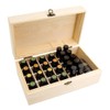 Gracelaza 36 Slots Wooden Essential Oil Organizer - Holds 5
