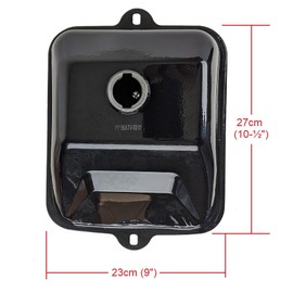 RedCap Gas Tank YY150ATV-02-01 for Jonway 150cc ATV Cougar Cycle ATV200 Sport Baja Roketa TaoTao SunL Durable Fuel Tank with Cap Replacement Powersports Gas Tank for ATVs Quads