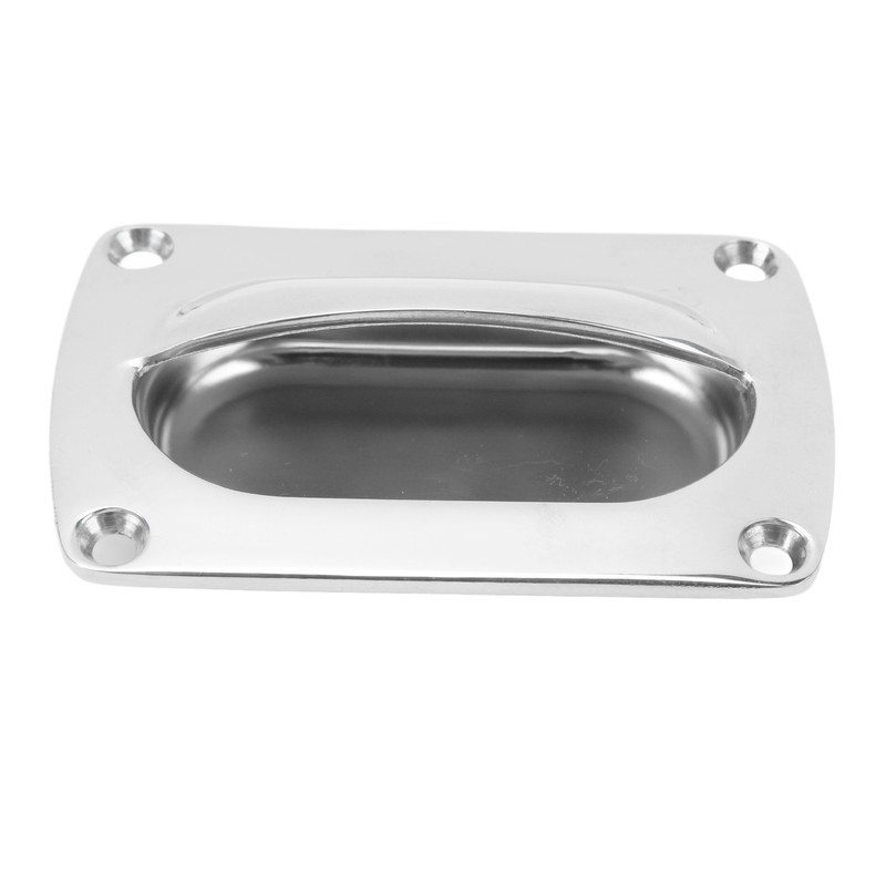 Flush Pull Handle Marine Grade Stainless Steel Mirror Polishing Recessed