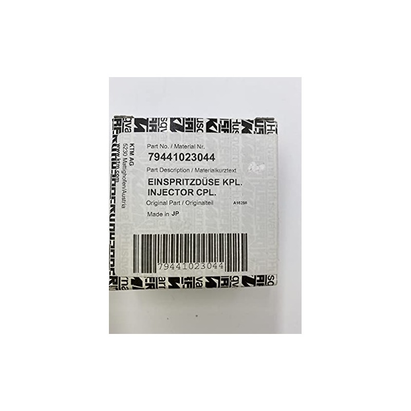 NEW OEM KTM INJECTOR COMPLETE 79441023044