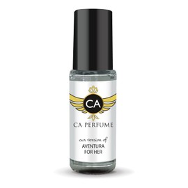 CA Perfume Impression of Aventura For Her for Women Perfume Oil Chypre Fruity Scent Long Lasting Perfumes for Women Travel Size Mini Perfume Sample TSA Ready Body Oil Roll-on 0.14 Fl Oz 4ml