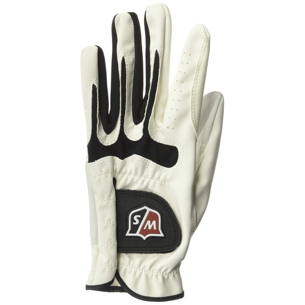 WILSON Sporting Goods Staff Grip Soft Glove, Men's Right Hand, Cadet Large, White (WGJA00580L)