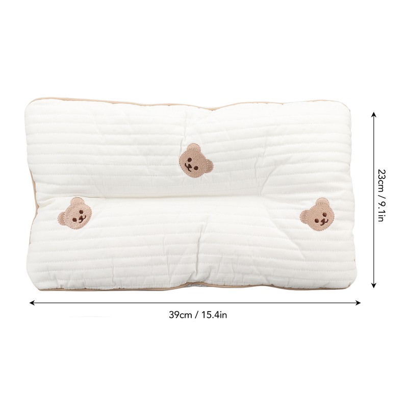 Cute Toddler Pillow Animal Pattern Soft PP Cotton Neck Support