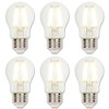 Westinghouse 5277020 6 Watt (60 Watt Equivalent) A15 Dimmable Clear