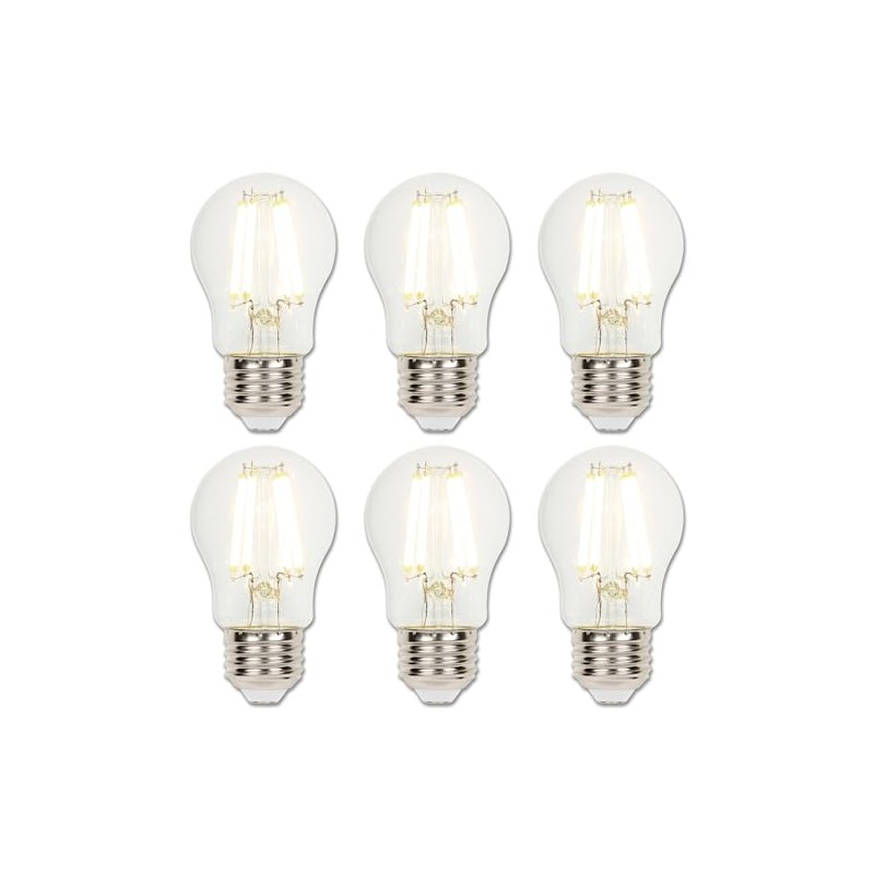 Westinghouse 5277020 6 Watt (60 Watt Equivalent) A15 Dimmable Clear
