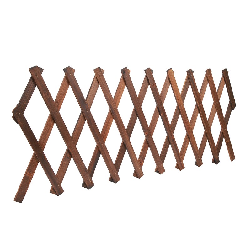 Expandable Plant Climbing Lattices Extensible Pine Fence Plant Support for