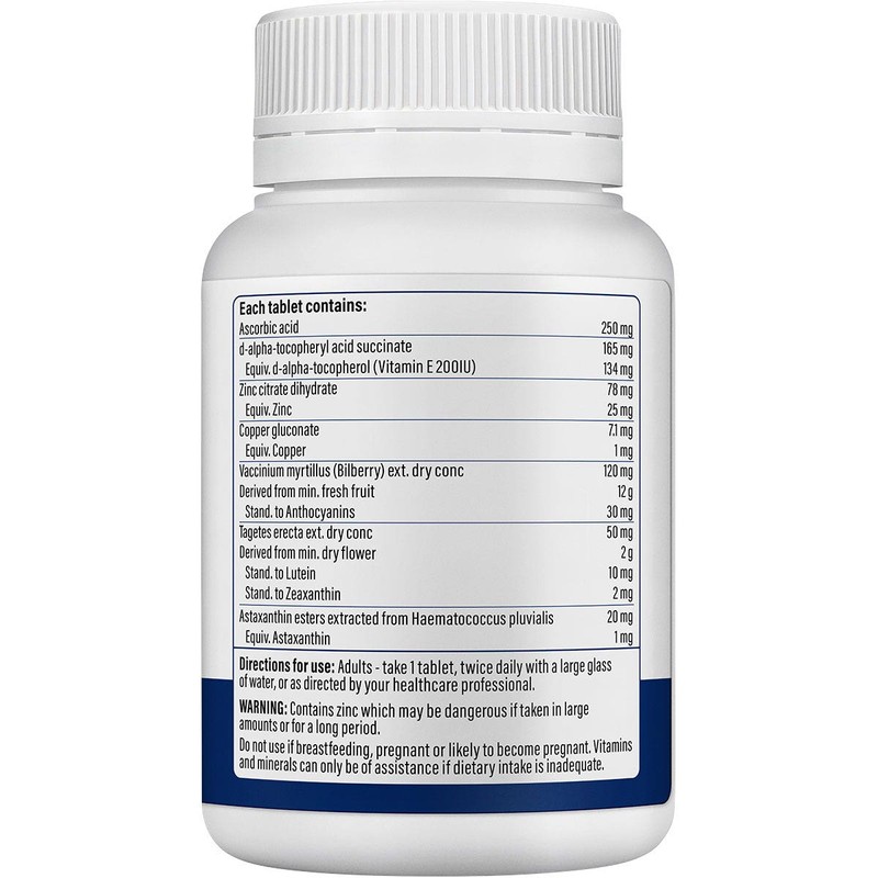 Natural Life Macu Eye Complex 60 Caps