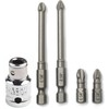RW 0059-005/007 JIS (Japanese Industrial Standard) (4) Screwdriver Impact Bits