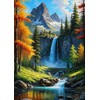 Diamond Painting Kits for Adults, 5D DIY Mountain and Waterfall
