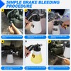 GOOACC Vacuum Brake Bleeder Kit 1L Pneumatic Brake Fluid Bleeder