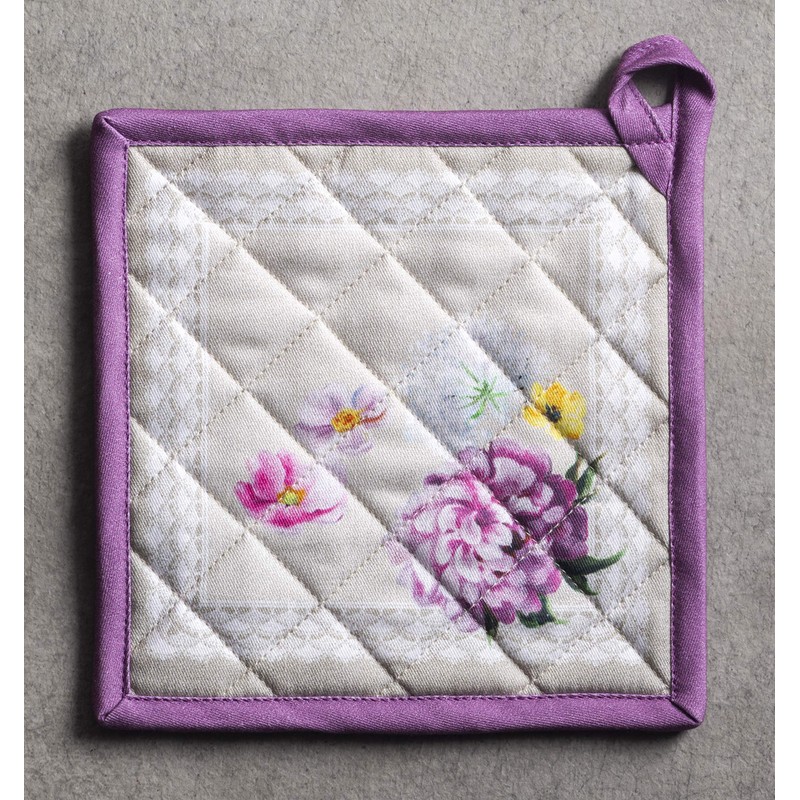 Maison d' Hermine Spring/Summer Set with Oven Gloves and Pot