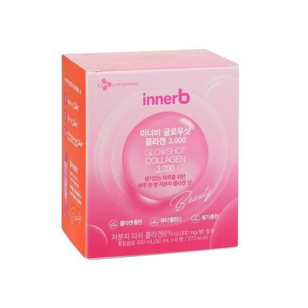 CJ Inner B Glow Shot Collagen 50ml x 6-Pack (6
