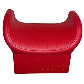 The Original Big Wheel Red Saddleback Seat, Genuine Replacement Part with 5.4" Spacing, Made in China