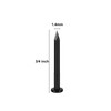 BNUOK 3/4 inch Hardware Nails, (1412pcs) 1 lbs Black Nails,