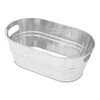 Perfeclan Galvanised Bucket, Classic Oval Ice Bucket, Large Galvanized Oval
