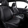 Sxikin Tacoma Seat Covers Front Seats, Waterproof Luxury Faux Leather