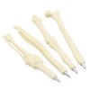 MagicW Creative Novelty Bone Shape Ballpoint Pens Finger Pen Nurse
