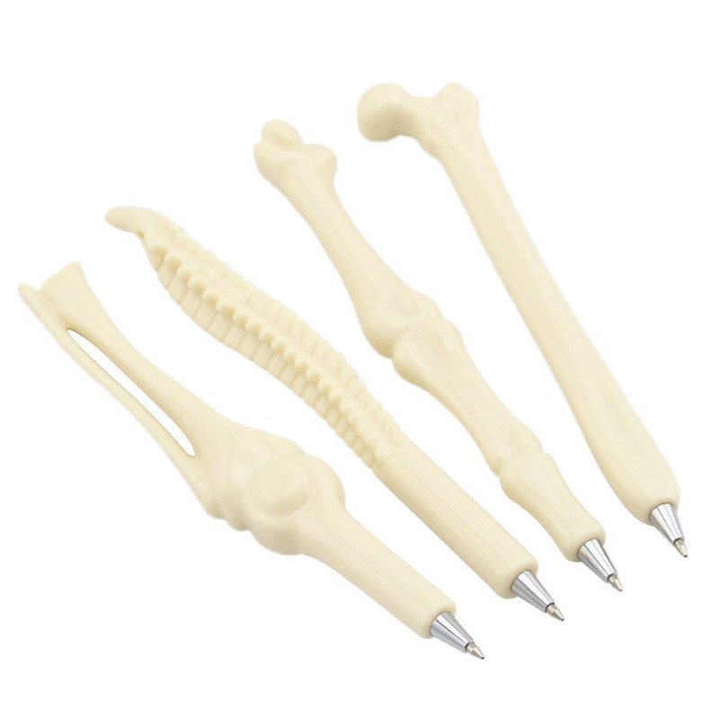 MagicW Creative Novelty Bone Shape Ballpoint Pens Finger Pen Nurse
