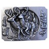BELTINGER Belt Buckle Deer in Forest 4.0 cm Buckle Interchangeable