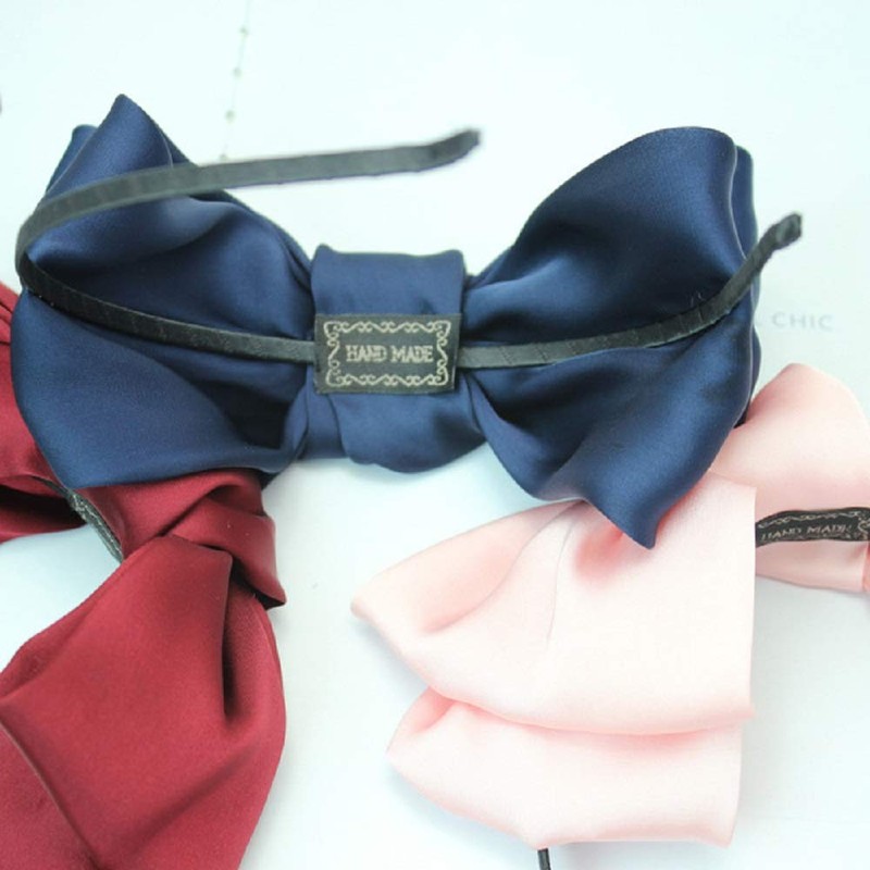 Big Ribbon Headband Hair Accessory Hair Arrangement Soft Ribbon Chiffon
