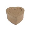 INNSPIRO Papier mache box with heart frame 8 x 6.5