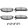 SCITOO D1286 Front Ceramic Brake Pads Sets Fit For Nissan