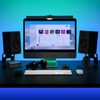 VAYDEER Desktop Speaker Stands with Vibration Absorption Pads, Metal Speaker