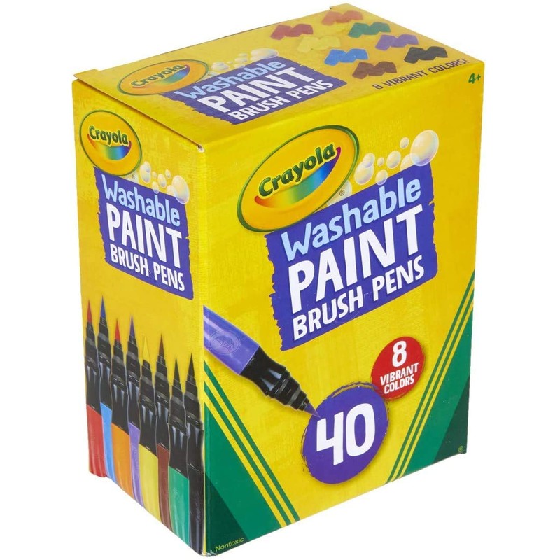 Washable Paint Brush Pens., CYO546203