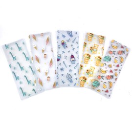 coldchill Ice Pack for Lunch Bags, Reusable Lunch Ice Pack, Cooler Ice Packs, Freezer Packs, Slim & Long-Lasting for Lunch Box, Beach Cooler Bag, Picnic Baskets, Keep Food Cool Fresh (5 PCS)