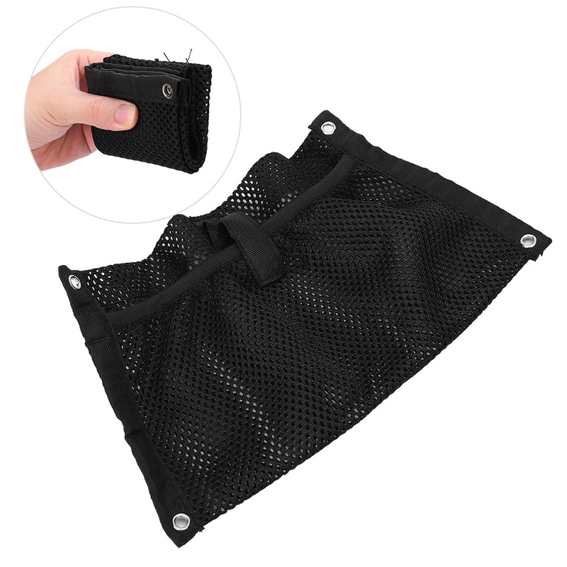 Nylon Mesh Storage Bag Gear Accessories Water Bottle Holder Pouch