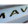 Unbranded Gloss Black Tailgate Insert Letters Badge For MAVERICK Emblem