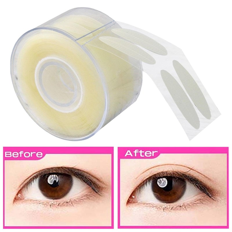 Milageto Double Eyelid Tapes Makeup Tool Invisible Clear Eyelid Strips