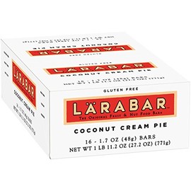 Larabar Gluten Free Bars, Coconut Cream Pie, 1.7 oz Bars (16 Count)