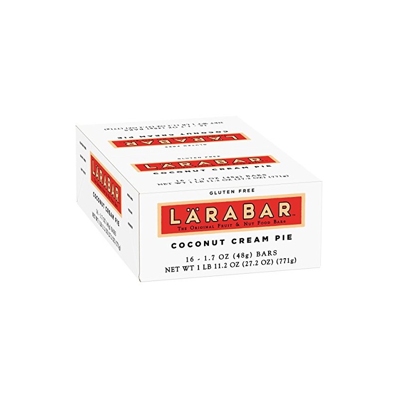 Larabar Gluten Free Bars, Coconut Cream Pie, 1.7 oz Bars