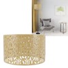 Metal Lamp Shades Hollow Carved Lampshade Modern Style Hollow Lampshade