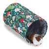 IBWell Cute Mushroom Guinea Pig Hideout Tunnel Bunny Tunnel Guinea