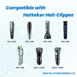 Charger Cord for Hatteker Electric Shaver Hair Clipper Beard Trimmer RFC-598 RSCX-7568 RFC-696 RFC-690 RFC-692 RFC-588 RSCX-9598, with 5V USB Charger
