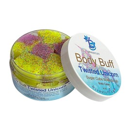 Diva Stuff Twisted Unicorn Scented Sugar Cube Body Scrub/Wash, Made in The USA, Exfoliates