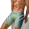 Men’s Low-Rise Swim Boxer for Training – Quick-Dry Vortex Gradient