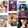 Soarea Aviator Sunglasses 62mm for Women Men Alloy Frame Pilot