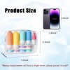 MOODKEY 20PCS Travel Bottles Set, Travel Containers Leak-Proof Silicone Squeezable
