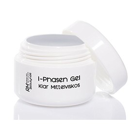 15ml 1-Phasen UV-Gel All-in-One Gel 3-in-1 Allround Gel Klar Mittelviskos (1er Pack) RM Beautynails