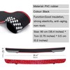 GZRUICA Rear Bumper Protector Guard Trunk Rubber Protection Strip Rubber