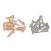 Leather Cue Case Catches, Clips, Clasps, fasteners... Nickel Plated
