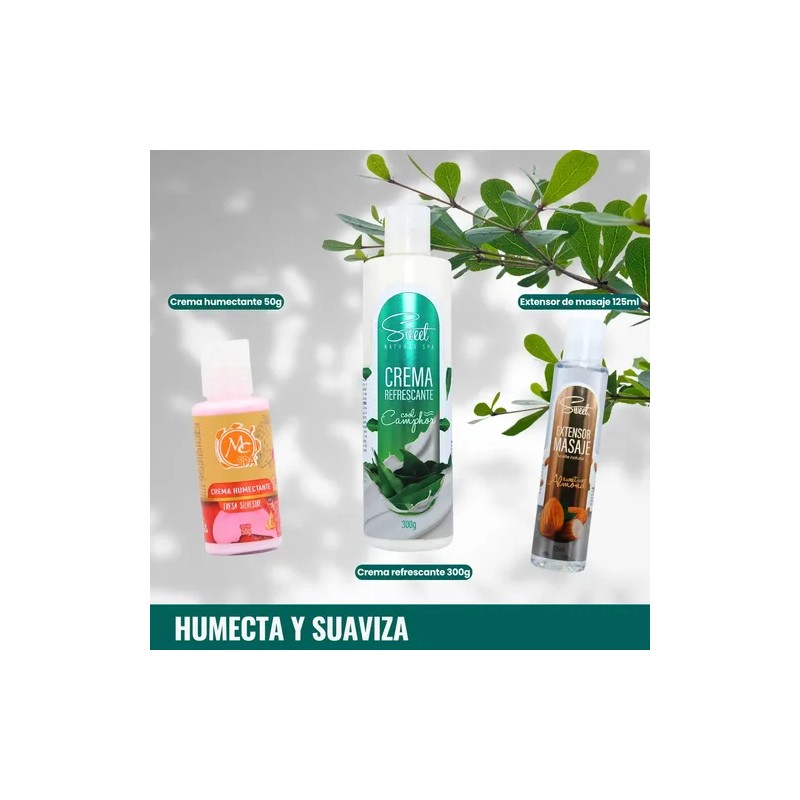 Mc Spa Kit Tina Relax 14 pzs Exfoliante y Sales