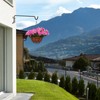 16"Swivel Plant Hanger - 360° Outdoor Hanging Brackets with 12-Directional
