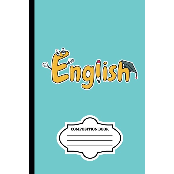English Notebook: 100 pages lined Composition Notebook