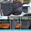 Back Seat Extender for Dogs + 2 Dog Seat Belts,