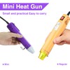 JUSONEY DIY Mini Heat Gun - Portable Heat Gun for