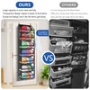 7-Layer Large Capacity Hat Organizer, Hat Rack for Door with
